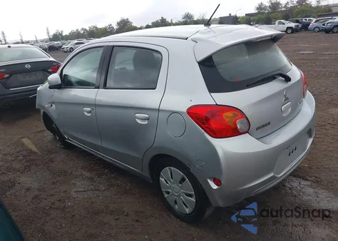 2015 Mitsubishi Mirage De z USA, uszkodzony, nr VIN ML32A3HJ6FH048894